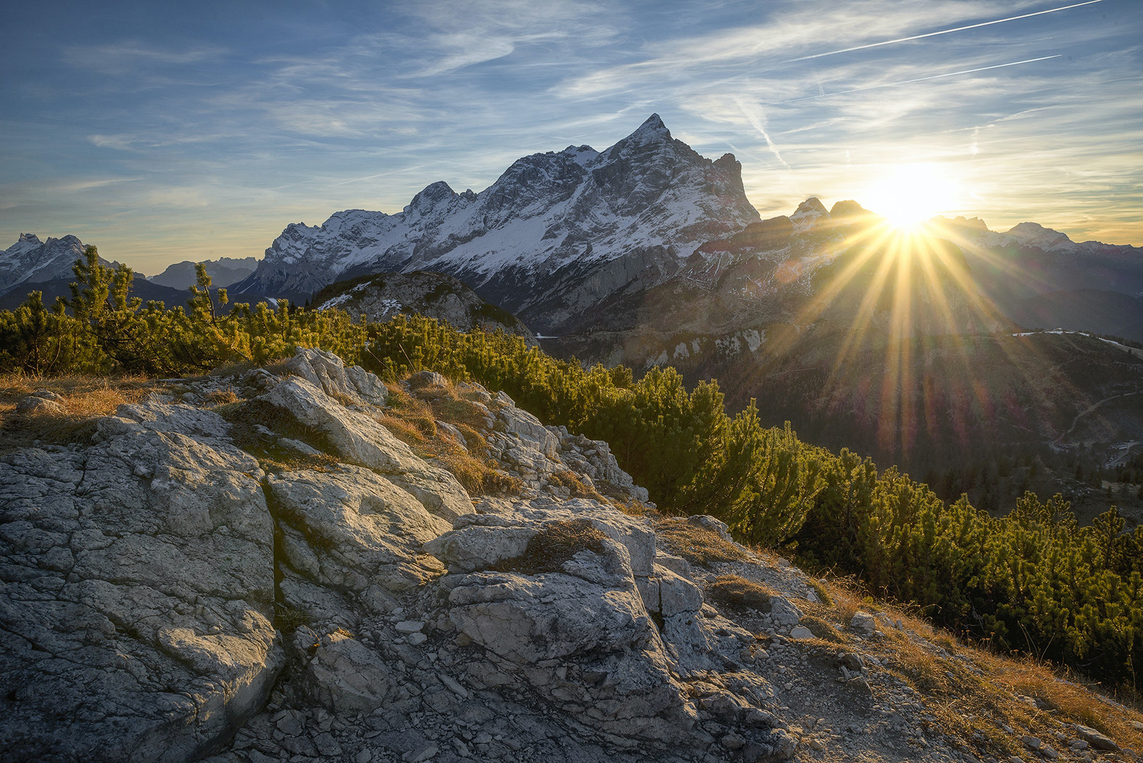 Mountain scene